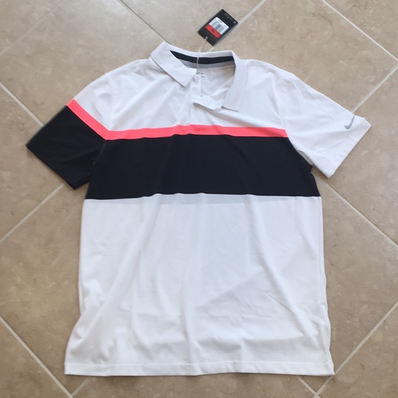 nike color block polo